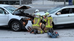 Auch die Feuerwehr stand im Einsatz.