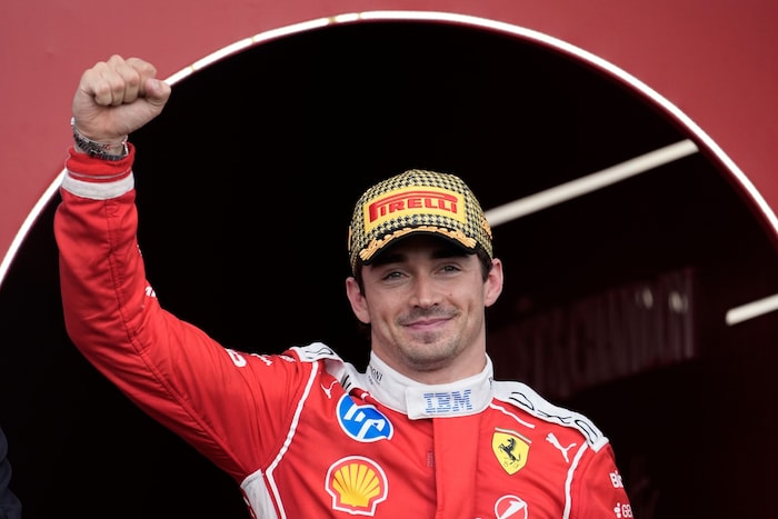 Der Sieg ging an Charles Leclerc.