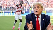 Donald Trump setzte sich für die Aufhebung von Baloguns (l.) Sperre ein.
