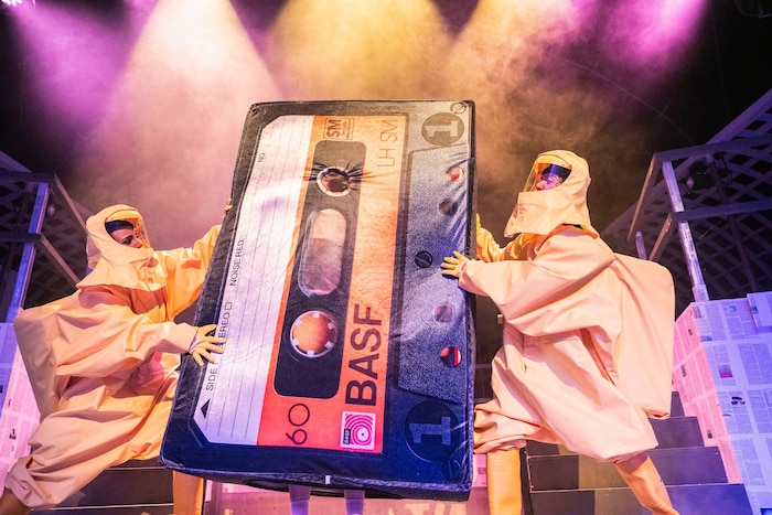Und selbstverständlich dürfen auch die guten, alten Musikkassetten nichjt fehlen!