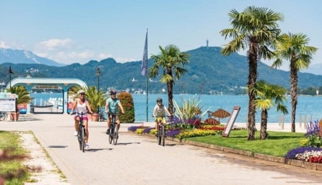 Klagenfurt ist der neue Radknotenpunkt Kärntens. 