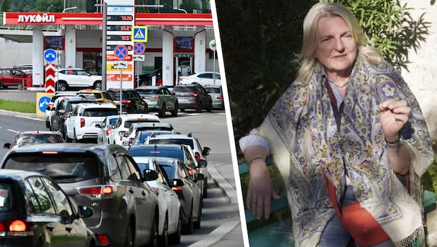 Das russische Landleben hat für Kneissl seine Tücken: Aufgrund der langen Wegzeiten ist sie umso ...