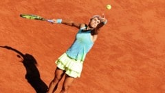 Julia Grabher verlor bei ihrer Rückkehr auf Sand ein Marathon-Match.