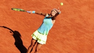 Julia Grabher verlor bei ihrer Rückkehr auf Sand ein Marathon-Match.