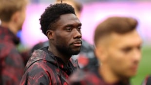 Alphonso Davies kam kaum zum Einsatz.