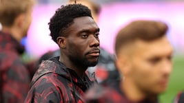 Alphonso Davies kam kaum zum Einsatz.