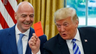 AP/Evan Vucci Undurchsichtige Machenschaften: FIFA-Präsident Gianni Infantino und US-Präsident Donald Trump