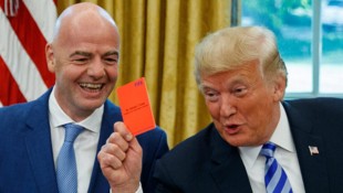 AP/Evan Vucci Undurchsichtige Machenschaften: FIFA-Präsident Gianni Infantino und US-Präsident Donald Trump