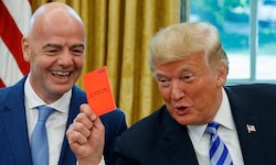 Undurchsichtige Machenschaften: FIFA-Präsident Gianni Infantino und US-Präsident Donald Trump