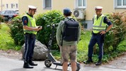 Scooter-Kontrolle am Hinterholzer-Kai in Salzburg