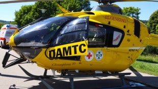 Der Notarzthubschrauber Christophorus 10 stand im Einsatz.