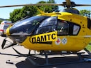Der Notarzthubschrauber Christophorus 10 stand im Einsatz.
