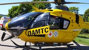 Der Notarzthubschrauber Christophorus 10 stand im Einsatz.