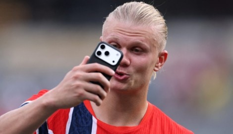 Schoss Brasilien mit zwei Toren raus: Erling Haaland.