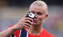 Schoss Brasilien mit zwei Toren raus: Erling Haaland.