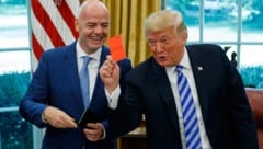 FIFA-Boss Gianni Infantino und US-Präsident Donald Trump