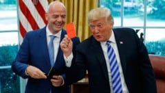 FIFA-Präsident Gianni Infantino und US-Präsident Donald Trump