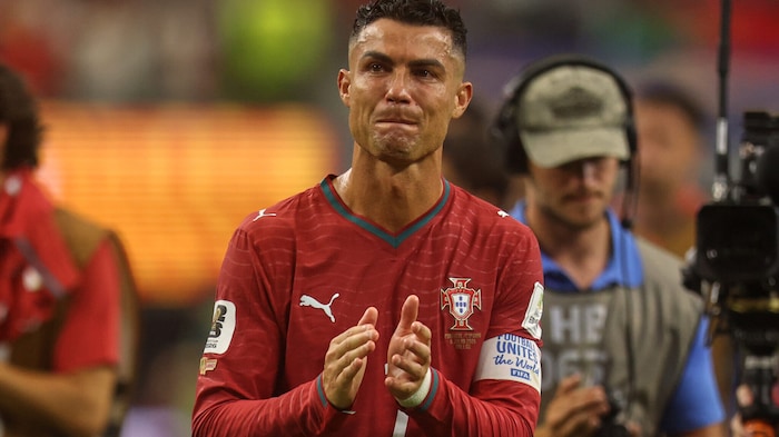 Cristiano Ronaldo konnte nach dem Aus seine Tränen nicht verbergen.