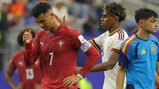 Lamine Yamal versuchte Cristiano Ronaldo zu trösten.
