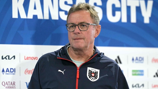 Österreichs Teamchef Ralf Rangnick