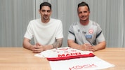 Cican Stankovic (li.) unterschrieb beim GAK bis Sommer 2027