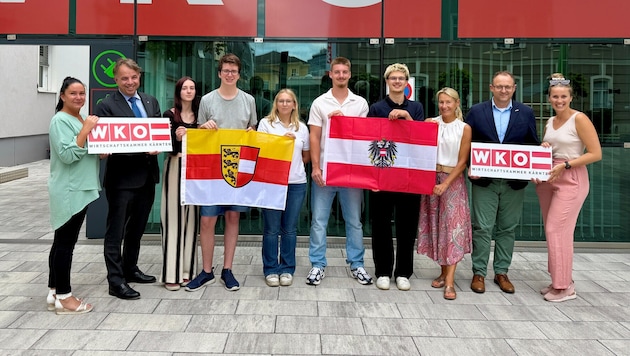 Daumen drücken für das Junior-Company-Team der HTL Mössingerstraße