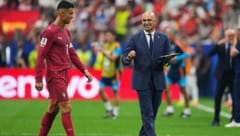 Selbst Cristiano Ronaldo konnte seinem Coach im Kampf gegen den „Fluch“ nicht helfen. 
