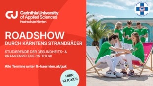 Die FH Kärnten bietet zwei zukunftsweisende Studiengänge: Gesundheits- und Krankenpflege sowie ...