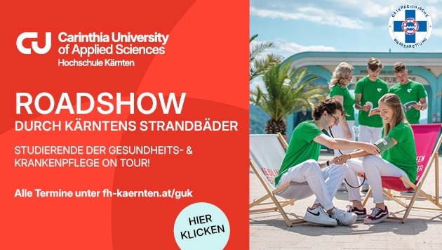 Die FH Kärnten bietet zwei zukunftsweisende Studiengänge: Gesundheits- und Krankenpflege sowie ...