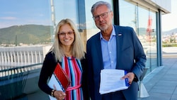 Direktor Karl-Heinz Dernoscheg und WKO-Finanzchefin Margit Chybin präsentierten den RH-Bericht.