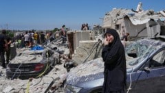 Zerstörte Häuser nach einem israelischen Angriff im Libanon