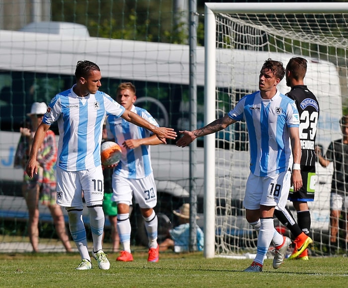 Liendl (li.) kickte unter anderem für die Austria, den WAC und 1860 München (Bild).