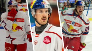 Travis Dt. Denis, Tyler Lewington und Fanliebling Troy Bourke müssen Salzburg verlassen.