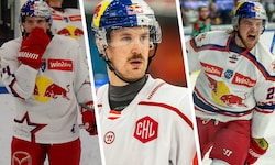 Travis Dt. Denis, Tyler Lewington und Fanliebling Troy Bourke müssen Salzburg verlassen.