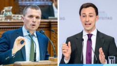 Markus Gstöttner (li.) managt nun die Parteizentrale, Marchetti warf hin.