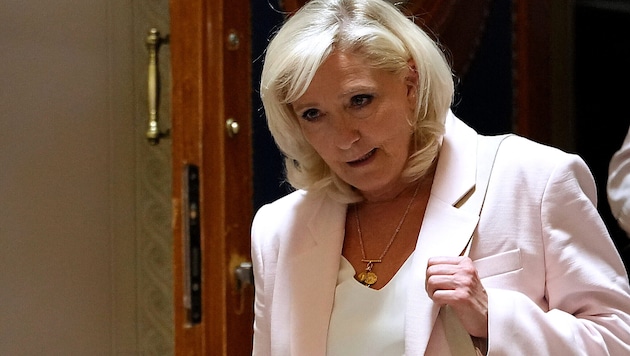 Marine Le Pen sorgt für eine politische Überraschung in Frankreich.