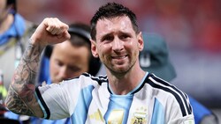 Bei Lionel Messi flossen nach dem Match die Tränen!
