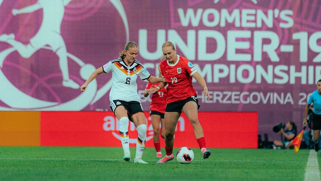Österreichs U19-Frauen verloren im EM-Halbfinale gegen Deutschland.