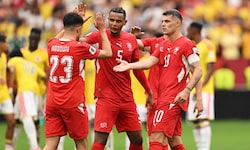 Sieg! Die Schweiz steht nach einem Achtelfinal-Krimi inklusive Elfmeter-Schießen im ...