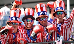 Gegen Belgien hatten die US-Fans wenig Grund zum Jubeln.