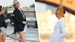 Charlize Theron setzte in ultrakurzen Shorts ihre langen Beine in Szene, Zendaya trug einen ...