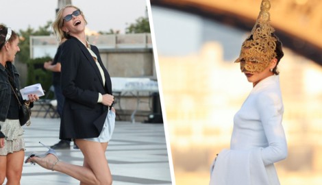Charlize Theron setzte in ultrakurzen Shorts ihre langen Beine in Szene, Zendaya trug einen ...