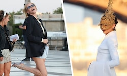 Charlize Theron setzte in ultrakurzen Shorts ihre langen Beine in Szene, Zendaya trug einen ...