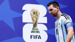 Lionel Messi haderte nach seinem verschossenen Elfmeter.