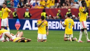Tränen nach dem bitteren WM-Aus der Kolumbianer. 