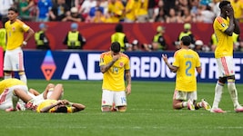Tränen nach dem bitteren WM-Aus der Kolumbianer. 