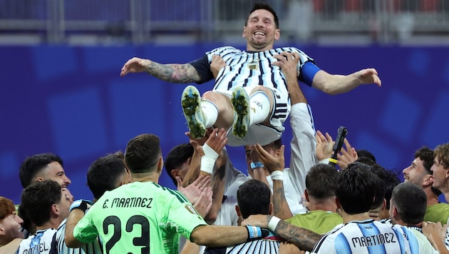 Messi führt die gewaltige Torschützenliste an.