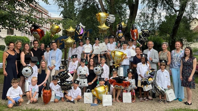 Das Jahr im Kindergarten Sonnenschein ist zu Ende. Der Standort setzt viele Projekte um.