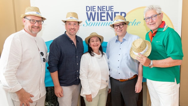 Von links nach rechts: Thomas Lenger (Genuss & Reisen), Marcel Ruhm (DiningRuhm) , Romana ...
