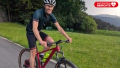 Trotz Multipler Sklerose gestaltet Bernhard Schwab sein Leben aktiv.